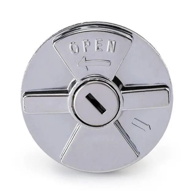 Alt view image 5 of 5 - Paiying 69058-60071 Cylinder Locking Fuel Cap For Toyota Hilux 4-Runner