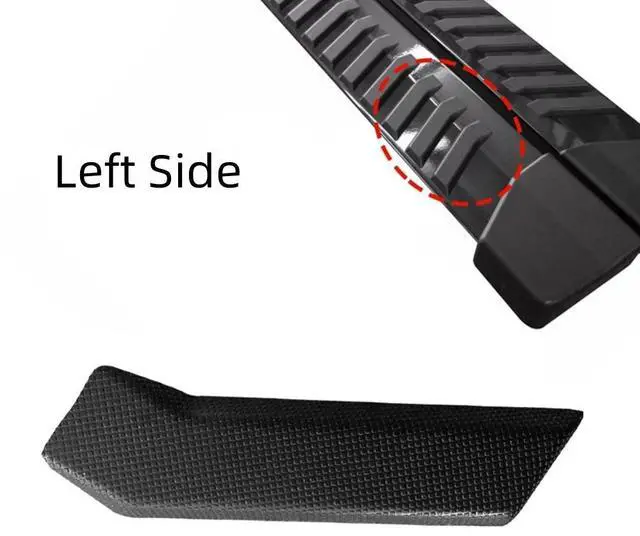 Alt view image 6 of 6 - Furulu 2Pcs Left Running Board Step Pad Grip Cover FL3Z16491DA For Ford F-150 2015-2022