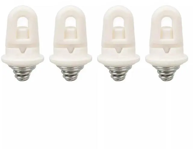 Main image of Yassdwbn 4 × Front Bumper Retaining Clip For Peugeot 407/607/407SW 01-08 Citroen C5 09-16