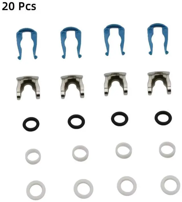 Main image of Yassdwbn Car Engine Petrol Fuel Delivery Injector Air Intake Seal Kit For Vauxhall Opel