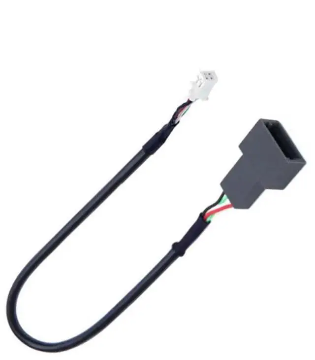 Alt view image 3 of 5 - Paiying 4 PIN Plug CD Radio Cable Connector Adapter For Kia KX3/5 Sorento Hyundai Sonata