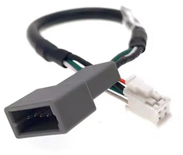 Alt view image 4 of 5 - Paiying 4 PIN Plug CD Radio Cable Connector Adapter For Kia KX3/5 Sorento Hyundai Sonata