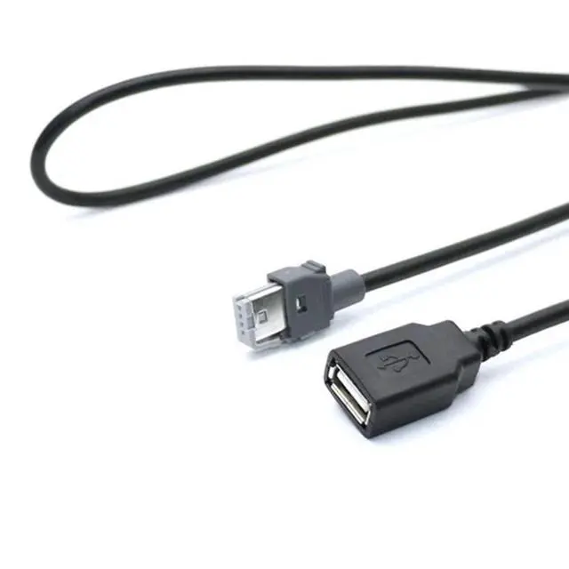 Alt view image 2 of 5 - Yassdwbn 4 PIN Plug to USB Radio Cable Fit for Kia KX3 KX5 Sorento For Hyundai Sonata