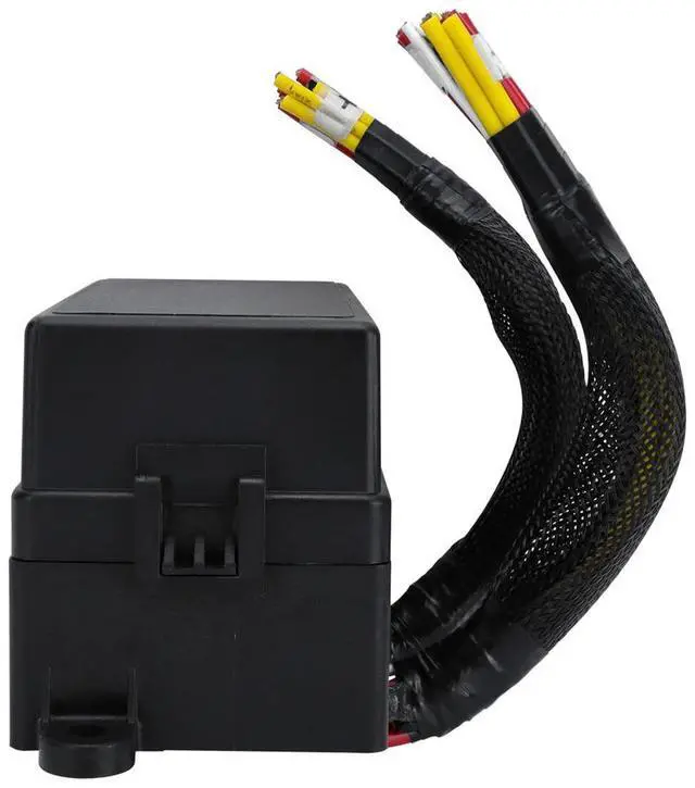 Alt view image 7 of 7 - Furulu 12V Pre-Wired Fuse Relay Box With 4pcs 4-Pin 40A Relays & 12 Fuses For Auto Car Marine Boat
