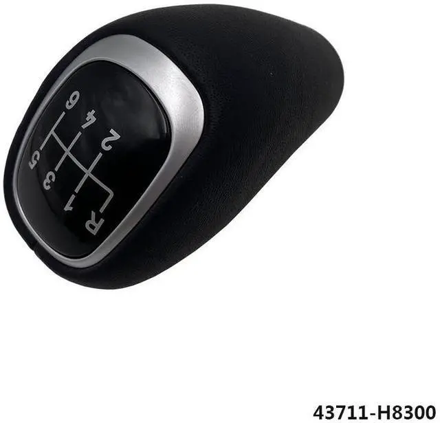 Alt view image 5 of 5 - Yassdwbn 6 Speed Gear Shift Knob 43711-H8300 43711H8300 For Kia Rio Cerato 2017 Sportage