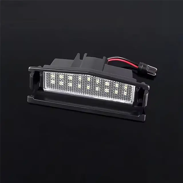 Alt view image 4 of 5 - Yassdwbn 2x White LED License Plate Lights Lamp For 2016-2022 Mazda MX5 Miata D09H-51-270