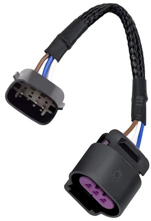 Alt view image 2 of 4 - Yassdwbn 2pcs HID to LED Headlight Adapter Cable Connector For Ford F150 F-150 2009-2014