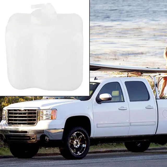 Alt view image 7 of 7 - Furulu Car Coolant Overflow Reservoir Water Tank MB605260 For Mitsubishi Montero