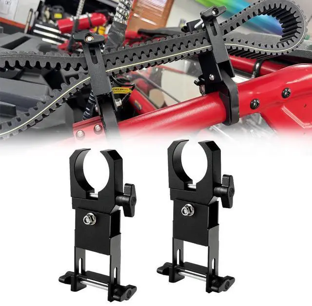 Main image of Furulu 2pcs UTV Drive Belt Holder Belt Mount Fit for 1.5-2 Roll Bars