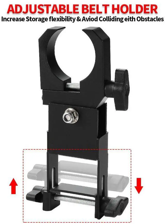 Alt view image 4 of 6 - Furulu 2pcs UTV Drive Belt Holder Belt Mount Fit for 1.5-2 Roll Bars