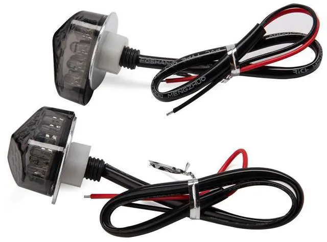Alt view image 6 of 6 - Furulu 2pcs Turn Signals Light Indicator with Resistance Fit for YAMAHA YZF R7 R6 R1 R1M