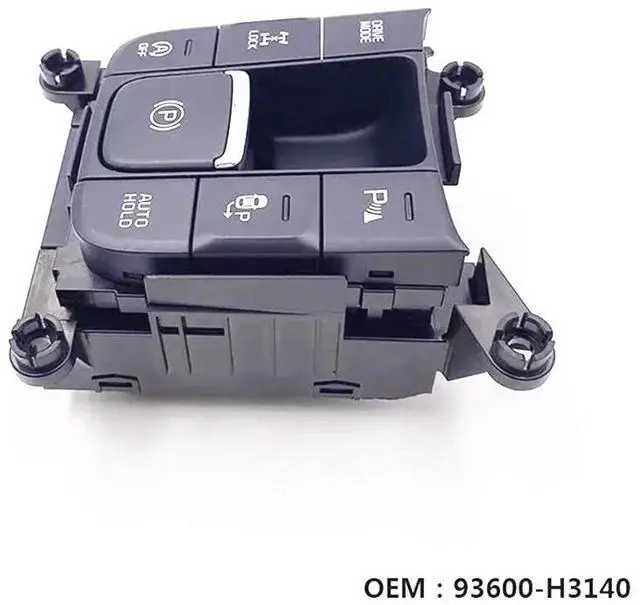 Alt view image 4 of 5 - Yassdwbn Electronic Handbrake Multifunction Button Switch 93600H3140 For Kia KX5 Sportage