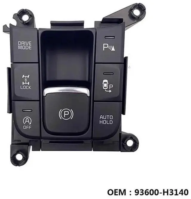 Alt view image 3 of 5 - Yassdwbn Electronic Handbrake Multifunction Button Switch 93600H3140 For Kia KX5 Sportage