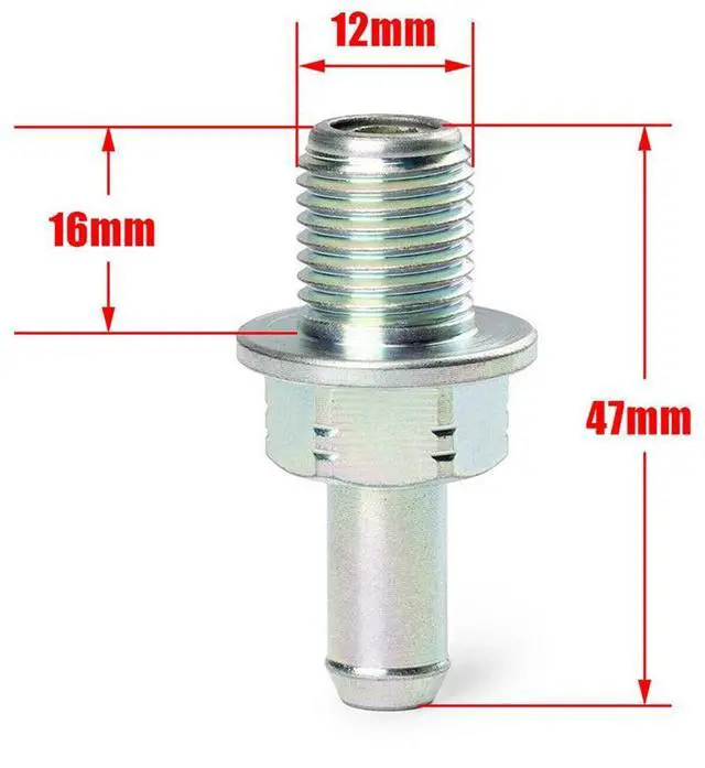 Alt view image 3 of 5 - Yassdwbn PCV Valve & Washer Kit Crank Vent 17130-RBB-A01 For Honda