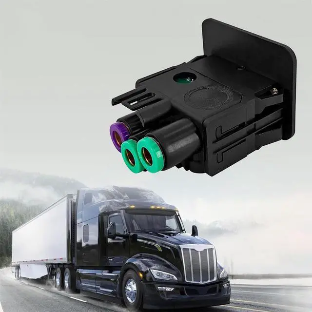 Alt view image 2 of 5 - Yassdwbn Air Suspension Dump Valve Switch Fit For Peterbilt G90-6022-009BN, G906022009BN