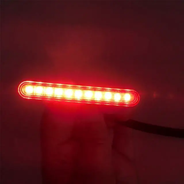 Alt view image 5 of 5 - Paiying Universal LED Rear Tail Running Stop Mini Strip Brake Light For Motorcycle ATV