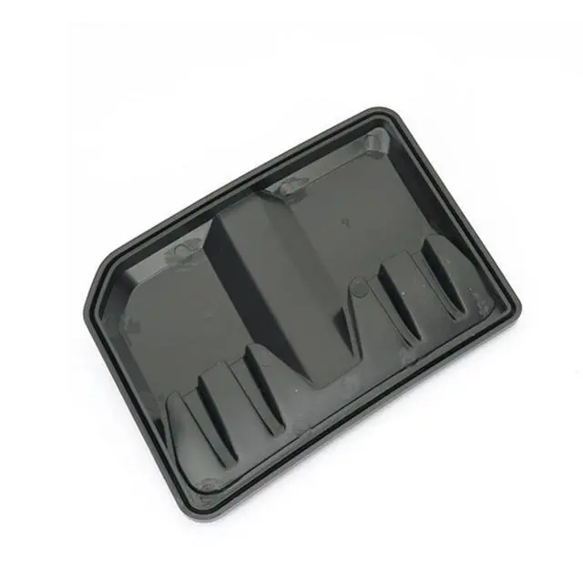 Alt view image 3 of 5 - Paiying 2x Carbon Fiber Look Car Bonnet Air Intake Flow Side Vent Hood Scoop Cover Trim