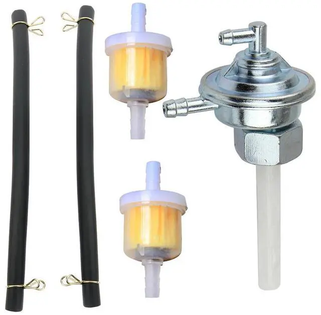 Alt view image 4 of 5 - Furulu Fuel Pump Vacuum Petcock with Oil Filter Fit for GY6 50CC 125CC 150CC