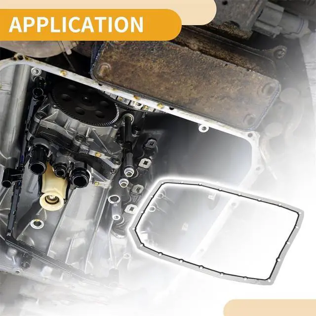 Alt view image 3 of 5 - Furulu NEW Automatic Transmission Filter Oil Pan Gasket BL3Z-7A191-C For Ford Explorer