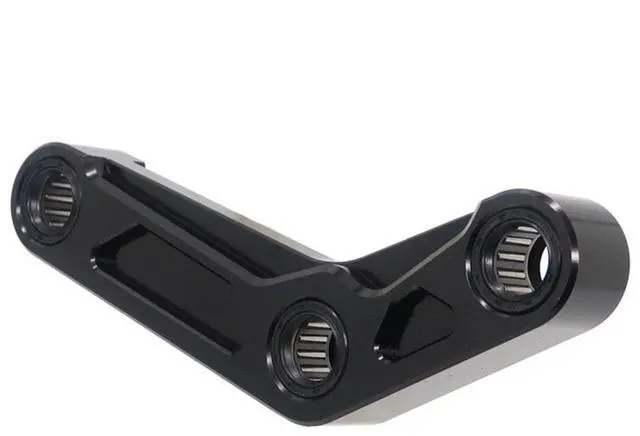 Alt view image 4 of 5 - Paiying 1 Set Car Rear Lowering Link Dog Bone Black For Yamaha MT-07 FZ-07 XSR700 YZF-R7