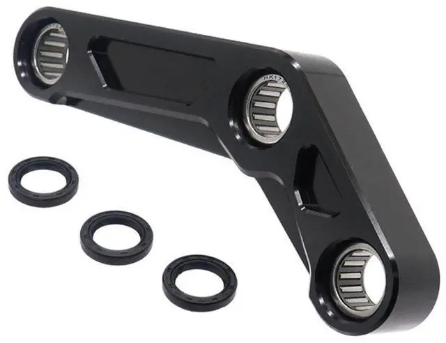 Alt view image 2 of 5 - Paiying 1 Set Car Rear Lowering Link Dog Bone Black For Yamaha MT-07 FZ-07 XSR700 YZF-R7