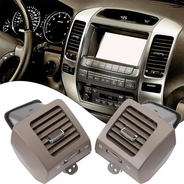 Alt view image 2 of 6 - Yassdwbn Pair Air Vent Outlet (L&R) For Toyota Land-Cruiser Prado 120 Gx470 03-09