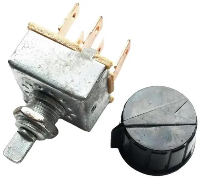 Alt view image 5 of 5 - Furulu A/C Blower Switch 3 Speed 5 Copper Post Hvac System Switch Sw1000C For Truck