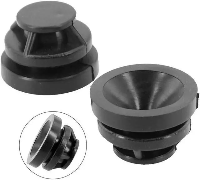 Alt view image 4 of 5 - Paiying 2 x Engine Mount Bush Buffer Cushion Cover For Mazda P301-10-238 P30110238