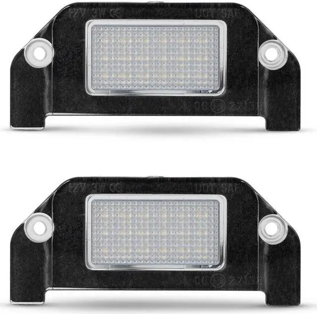 Alt view image 2 of 5 - Furulu 2Pcs LED License Plate Lights For Chrysler 300 300C 300S Sebring 4805846AA