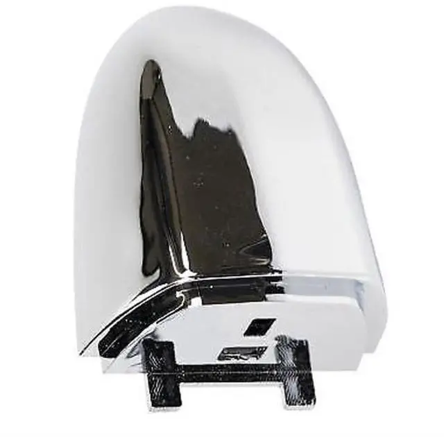 Alt view image 4 of 5 - Yassdwbn For Fiat 500X From 2015 Chrome Front Handle Cap Right (Passenger) S/Hole