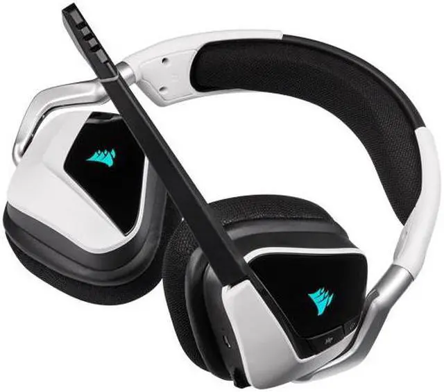 Alt view image 2 of 4 - Corsair VOID RGB ELITE Wireless Premium Gaming Headset with 7.1 Surround Sound â White (EU)