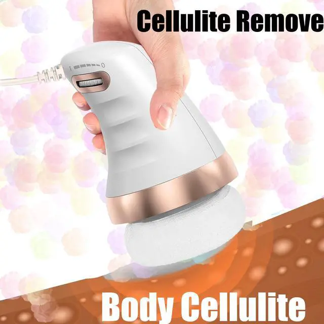 Alt view image 6 of 6 - Body Sculpting Machine Cellulite Massager with 6 Washable Pads with Vibration & Rotation, Electric Body Sculpt Massager Handheld for Abdomen/ Love Handles/ Butt / Back/ Legs/ Arms Massage Electric dee