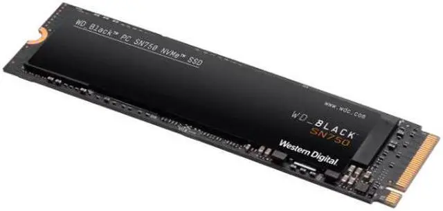 Alt view image 2 of 5 - Western WDS200T3X0C Digital Black SN750 WDS200T3X0C 2 TB Solid State Drive - M.2 2280 Internal - PCI Express (PCI Express 3.0 x4)