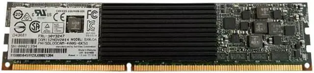 Alt view image 3 of 3 - Lenovo 00FE006 eXFlash 400GB DDR3 Storage DIMM - SDLOOCFM-400G-6KB1 - FA07732