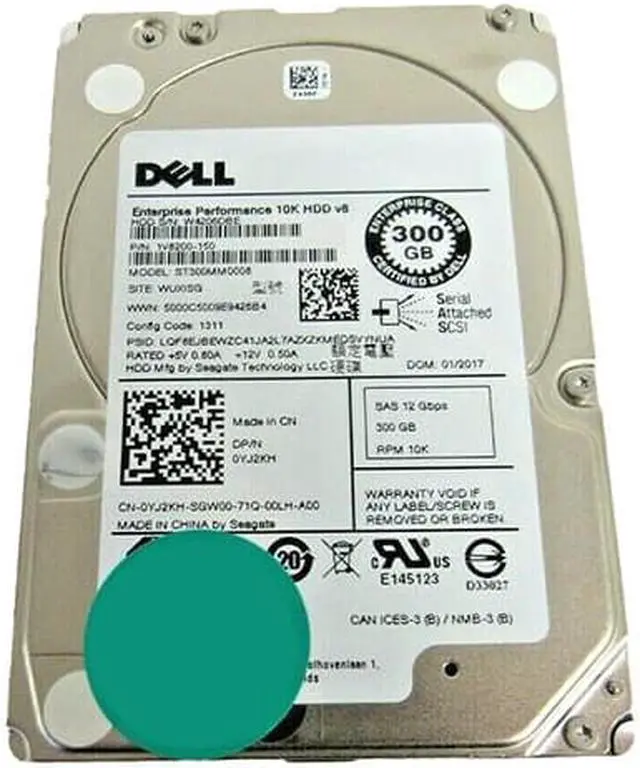 Main image of 1V8200-150 - Seagate Performance 10K.8 300GB 10000RPM SAS 12Gb/s 128MB Cache 2.5-inch Enterprise Hard Drive