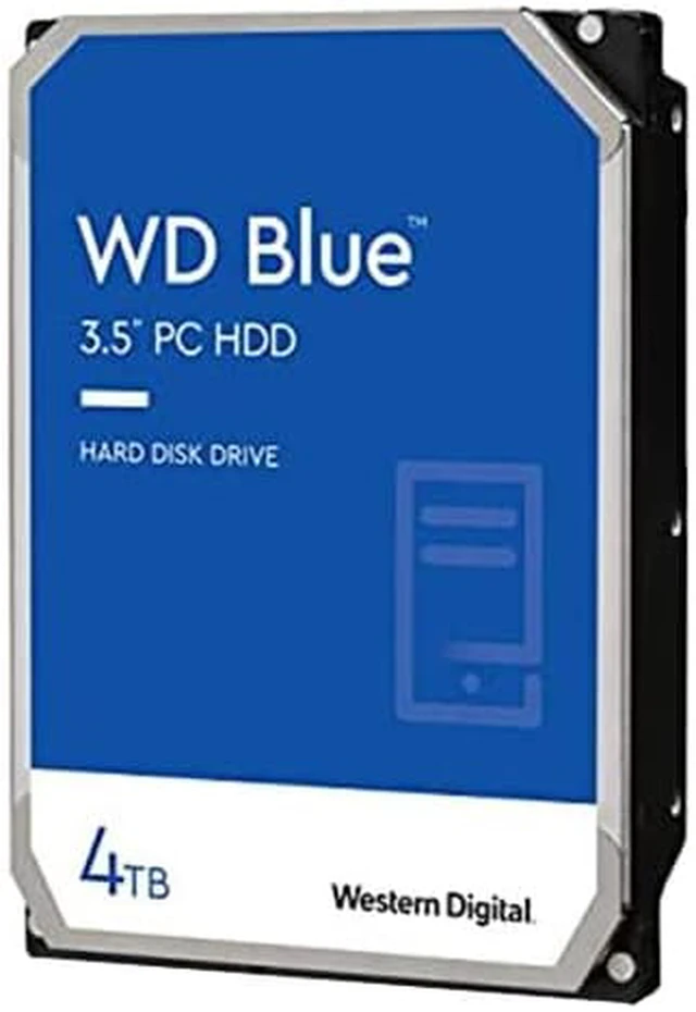Refurbished: WD40EZAZ - Western Digital Blue PC Desktop 4TB SATA