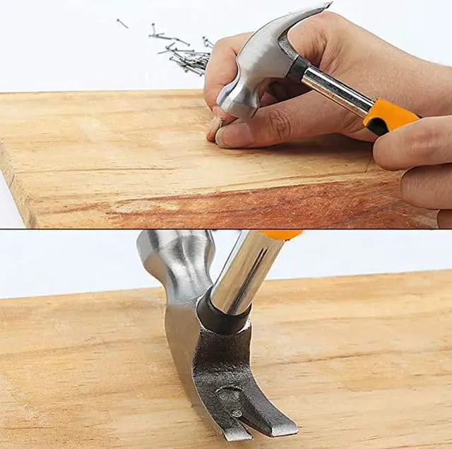 Alt view image 5 of 5 - SAKURA 17 Piece Household Tool Set Includes Hammer Claw Wrench Screwdriver Bits Pliers for House and DIY Projects