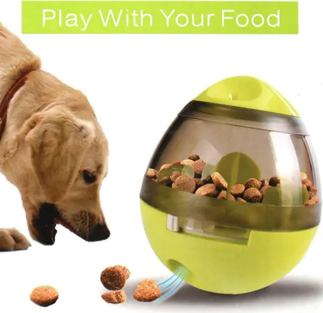 Alt view image 2 of 7 - Interactive Tumbler Ball Dog Toy Bite Resistant IQ Pet Training