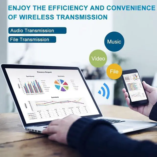 Alt view image 6 of 7 - USB Bluetooth Adapter 5.0 Bluetooth Dongle Bluetooth Receiver for PC Windows 10/8/7 for Desktop, Laptop, Mouse, Keyboard, Headsets, Speakers