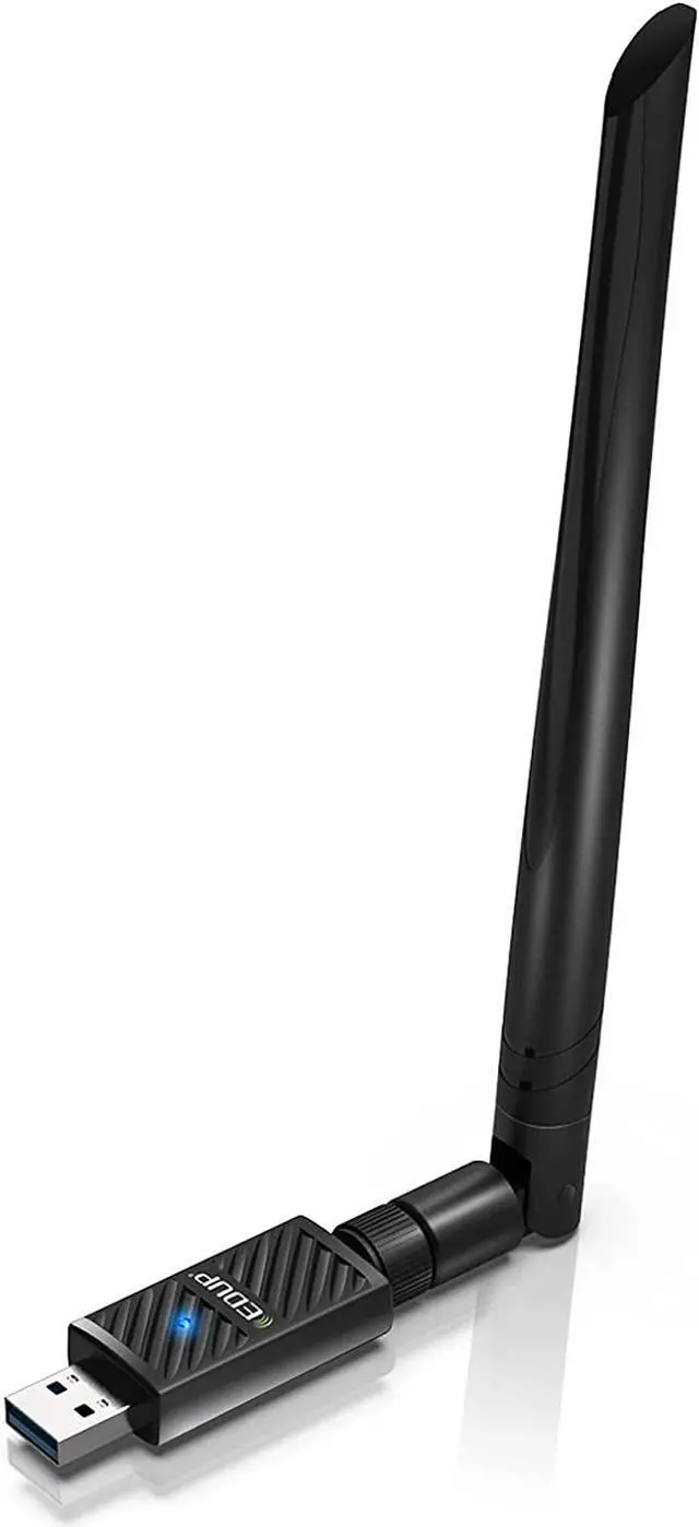 Main image of USB 3.0 Bluetooth WiFi Adapter AC 1200Mbps with 6dBi Antenna 2.4G/5Ghz Bluetooth 4.1 Receiver Wi-Fi Dongle Wireless Network Adapters for Windows 10/8/8.1/7, Mac OS X 10.6-10.15