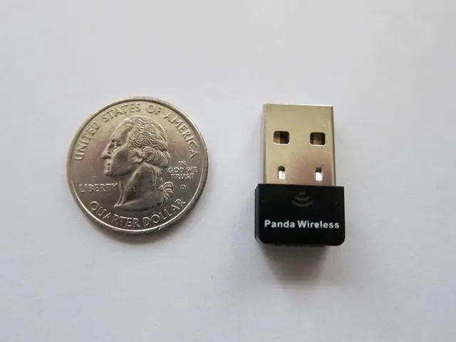 Alt view image 2 of 5 - Panda Wireless® Ultra WiFi (b/g/n) 150Mbps Wireless-N 2.4GHz USB Adapter - Windows 7/8/10/11, Zorin, Mint, Ubuntu, Fedora, Centos, Kali Linux and Raspbian