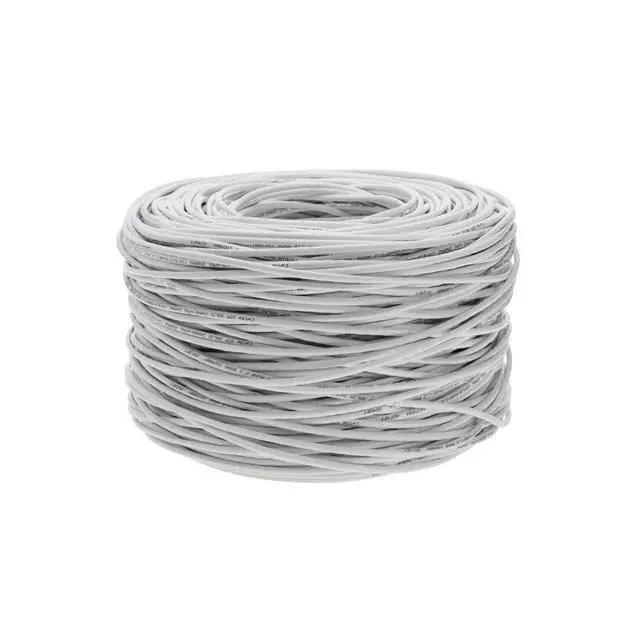 Alt view image 3 of 4 - Satmaximum CAT6 1000ft UTP White Ethernet Solid Cable 550Mhz LAN Cable 23AWG RJ45 Network Wire Bulk (White)