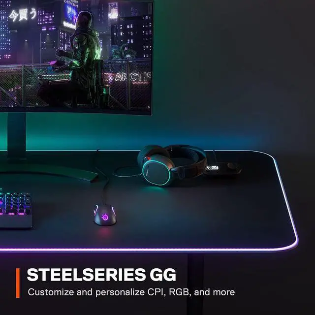 Alt view image 7 of 7 - SteelSeries Rival 5 Gaming Mouse with PrismSync RGB Lighting and 9 Programmable Buttons  FPS, MOBA, MMO, Battle Royale  18,000 CPI TrueMove Air Optical Sensor - Black