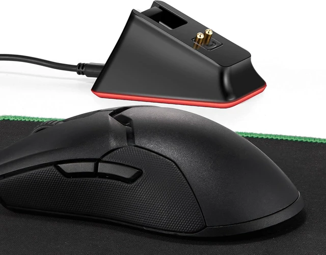 Alt view image 6 of 7 - Charging Dock for Razer Mouse DeathAdder V2 Pro,Naga Pro,Viper Ultimate,and Basilisk Ultimate with 6.6 Feet Cable