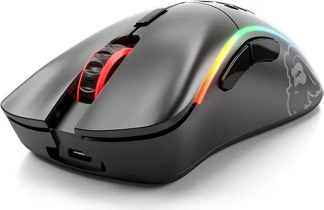 Alt view image 5 of 6 - Model D Wireless Gaming Mouse - 69g Superlight, Lag Free 2.4Ghz Wireless, Up to 71 Hour Battery, RGB, BAMF Sensor, Ergonomic, 6 Buttons - Matte Black
