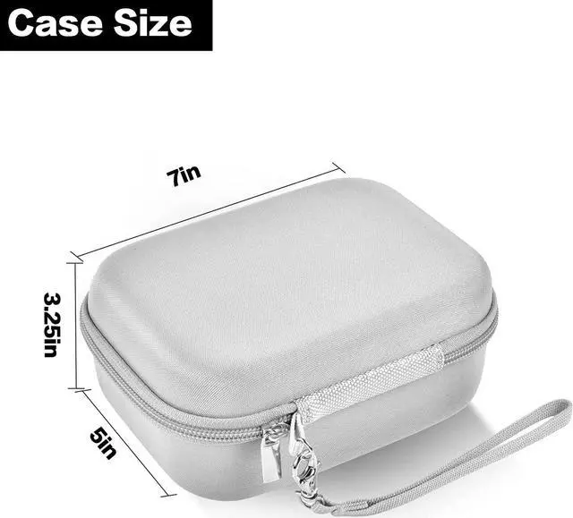 Alt view image 5 of 7 - USB Flash Drive Case Thumb Drive Memory Card SD SDXC SDHC Card Holder Organizer Electronic Accessories Storage Bag for SanDisk/ SamData/ Samsung/ TOPESEL/ PNY/ Memory Stick/ YubiKey - Grey