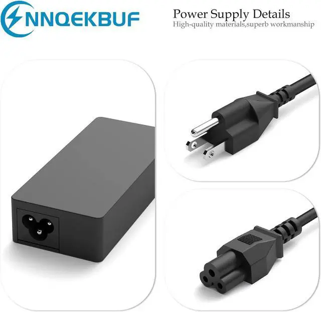 Alt view image 3 of 7 - 45W Chromebook Charger Universal USB C Laptop Charger for HP Chromebook 14 11 X360 X2 Series Type C Power Cord Replacement for Google Lenovo Dell ASUS Acer Samsung Notebook Computer USB-C Charger