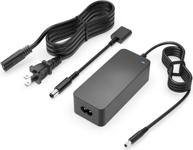 Main image of Charger for Dell Laptop Charger - Portable, 65W & 45W, for All Dell Round Power Connector, Safety Certified by UL