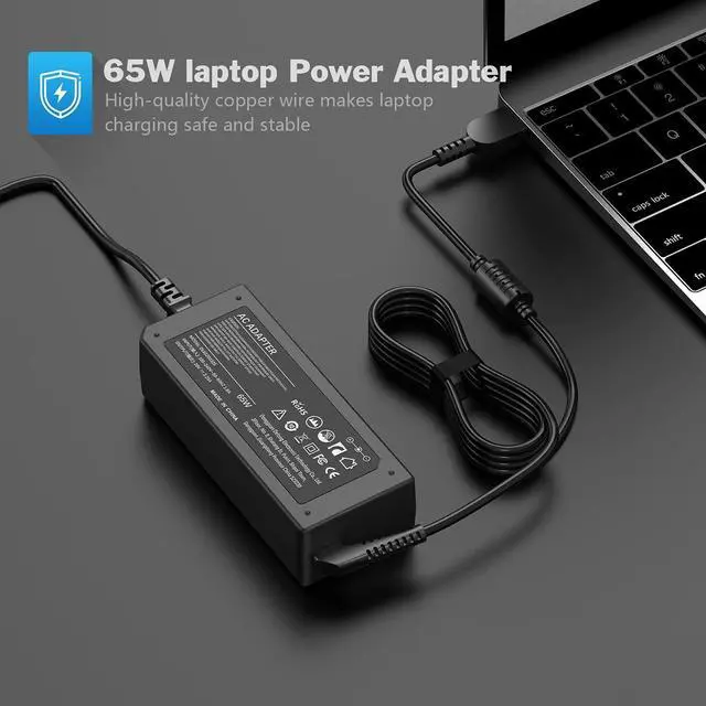 Alt view image 6 of 7 - 65W/45W Laptop Ac Adapter Charger for Lenovo IdeaPad Yoga 13 13-2191;Thinkpad T430 T440 T440S T440P T450 T460 T460S T540P T560 E440 E450 E550 E560 G50 G50-45 G50-70 G50-80 Z50 Power Supply Cord Plug