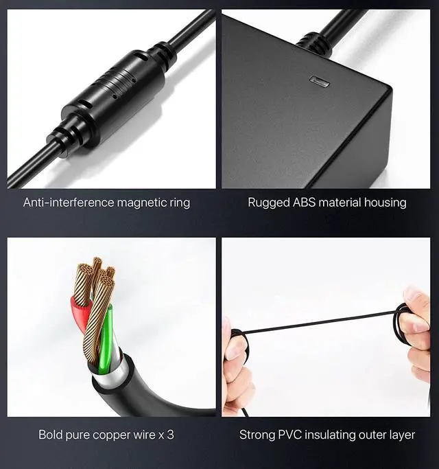 Alt view image 4 of 7 - Laptop Charger 180W 150W 120W AC Power Adapter for MSI Gaming Laptop Stealth Thin GF63 GF65 GF75 GS63 GS65 GS73 GS75 GS60 GS70 GS40 GF62